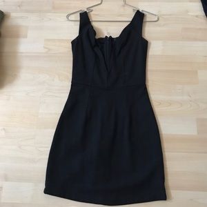 NBD black semi dress